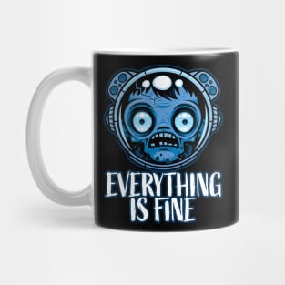 Zombie Astronaut Is Fine Mug